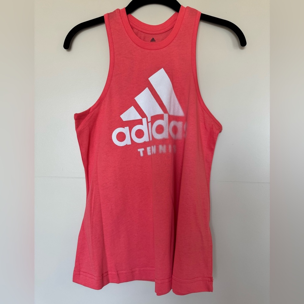 Adidas Coral Pink Tennis Category Tank Top
